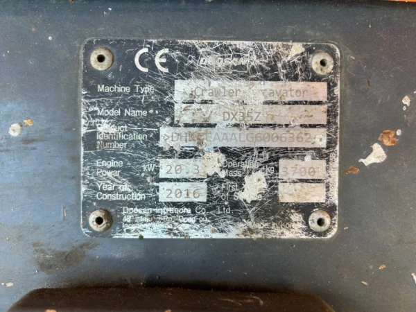 DOOSAN DX35 Z – Image 3