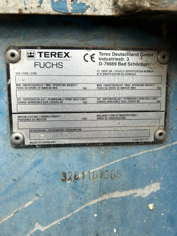 FUCHS MHL 320 – Image 15